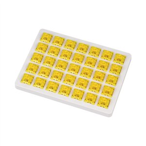 G43 wr 01 Keychron Yellow Gateron Phantom Switches 110 pcs