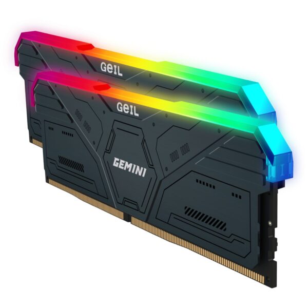 Geil Gemini RGB 64GB KIT(2X32GB) 6000MHz DDR5 Desktop Gaming Memory - White