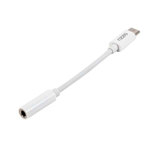 GAPC35 wr 02a Gizzu USB Type-C to 3.5mm AUX Audio Adapter - White