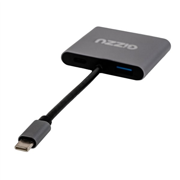 GAPCHHUPD wr 02a Gizzu 4-in-1 Type-C to Dual HDMI Hub