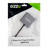 GAPCHHUPD wr 05a Gizzu 4-in-1 Type-C to Dual HDMI Hub