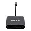 Gizzu 4-in-1 Type-C to HDMI/VGA/USB3.0 Hub