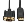 Gizzu 1080P DisplayPort to VGA Cable 1.8m Poly