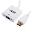 GAPHVA-wr-01 Gizzu 1080P HDMI to VGA Adapter with Audio