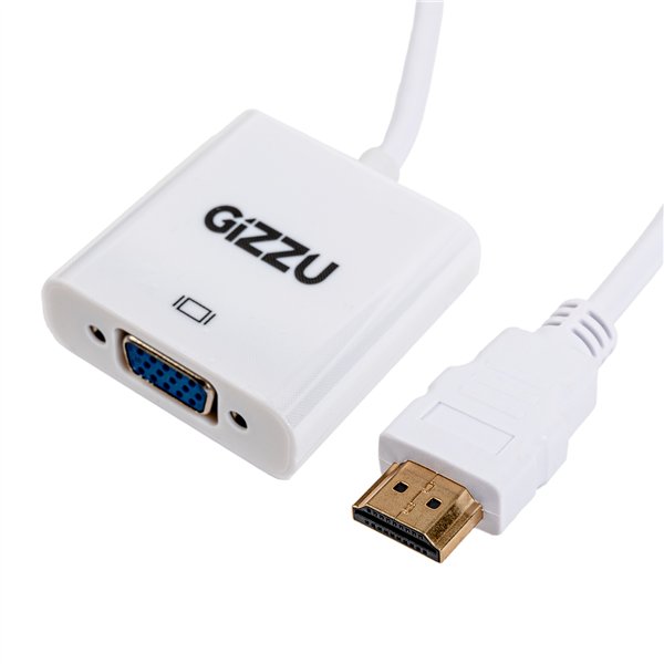 GAPHVA-wr-01 Gizzu 1080P HDMI to VGA Adapter with Audio