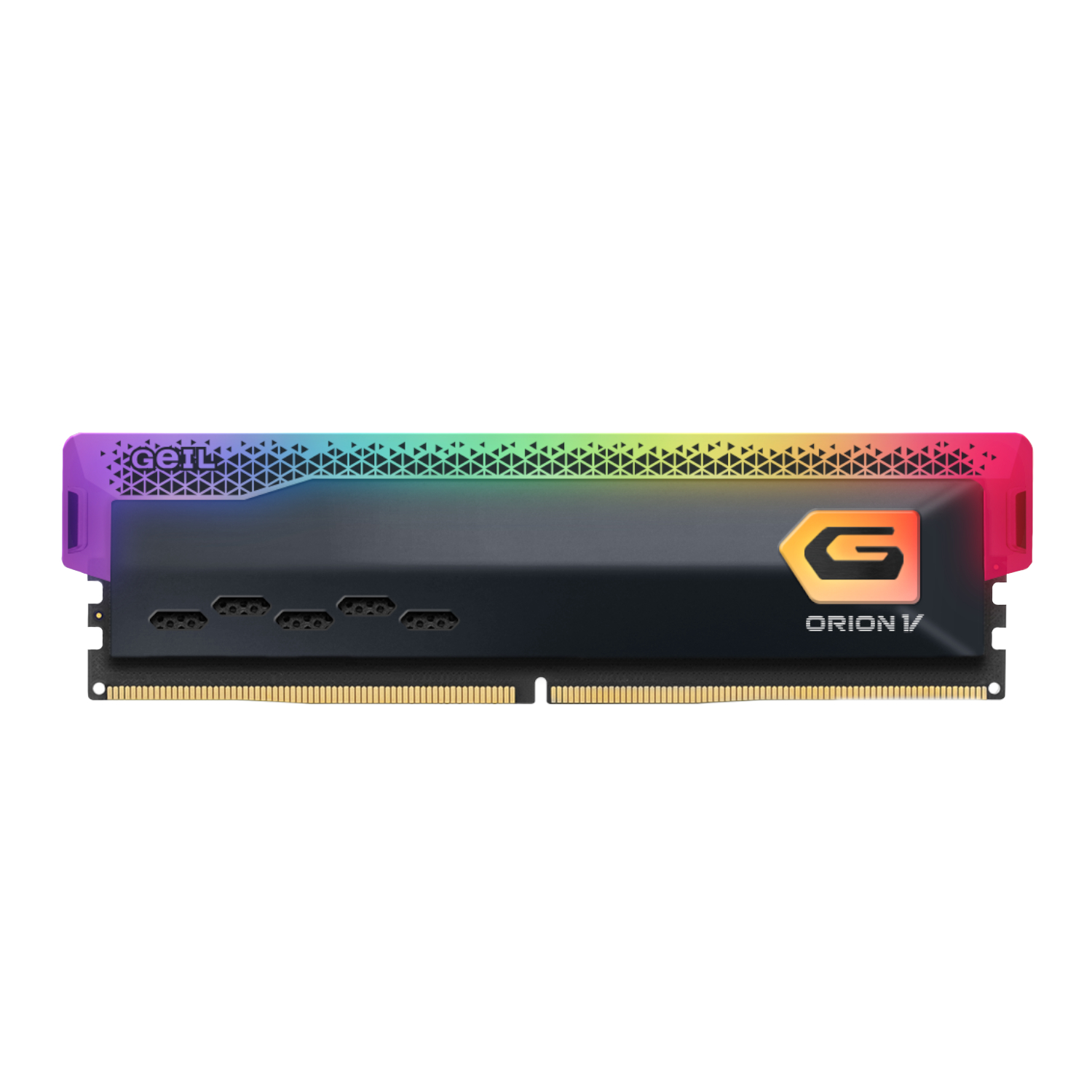 GAVSG516GB6000C36CSC Geil-Orion-V-RGB-16GB-6000MHz-DDR5-Desktop-Gaming-Memory-Grey wr 01 Geil Orion RGB 16GB 6000MHz DDR5 Desktop Gaming Memory - Grey