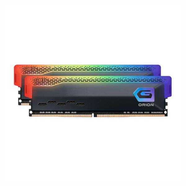GAVSG532GB6000C38BDC-wr-01 GeIL Orion 32GB Kit(2x16GB) 6000MHz RGB DDR5 RAM - Grey