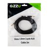 Gizzu 3.5mm AUX Cable 2m - Black