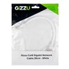 Gizzu Cat6 UTP Fly Lead Ethernet Network Cable 20cm - White
