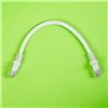 Gizzu Cat6 UTP Fly Lead Ethernet Network Cable 20cm - White
