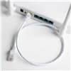 GCPCAT6010-WH wr 03a Gizzu Cat6 UTP Fly Lead Ethernet Network Cable 1m – White