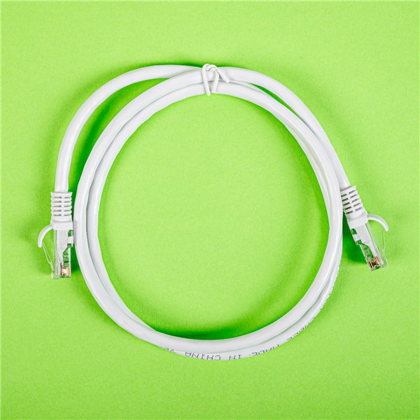 GCPCAT6010-WH wr 05a Gizzu Cat6 UTP Fly Lead Ethernet Network Cable 1m – White