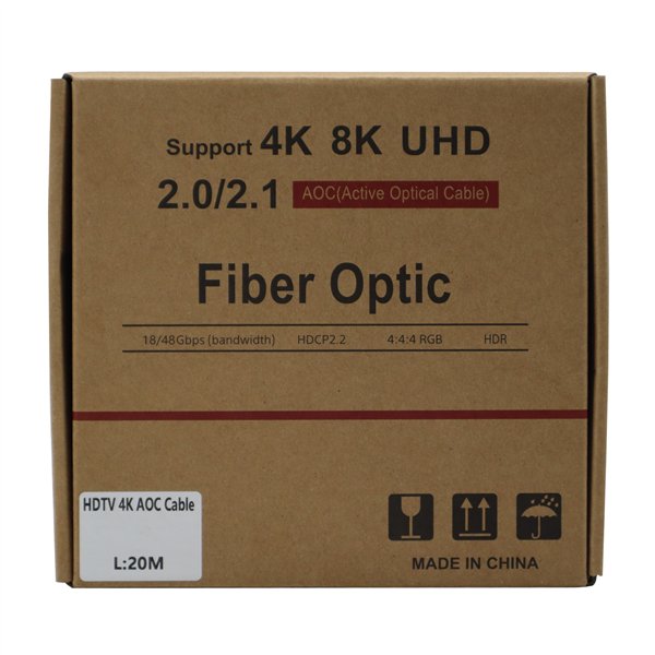 GCPHHA20 wr 01 GIZZU 4K Active fibre Optic HDMI Cable 20m