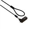 GIZZU 2m Slimline Combination Notebook and Ultrabook Cable Lock