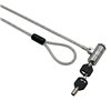 GCTKLMK GIZZU-1.8m-T-Bar-Laptop-Cable-Lock-Master-Key-Compatible-Silver wr 01a GIZZU 1.8m T-Bar Laptop Cable Lock Master Key Compatible