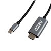 GIZZU-4K60HZ-TYPE-C-TO-HDMI-2M-CABLE-POL wr 02 Gizzu 4K60Hz Type-C to HDMI Cable 2m