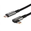 Gizzu 100W 10Gbps Type-C Angled 1m Cable