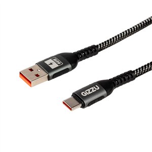 GIZZU 66W 480Mbps USB to Type-C 1m Cable