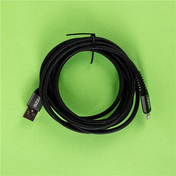 GIZZU 12W USB to Lightning 2m Cable
