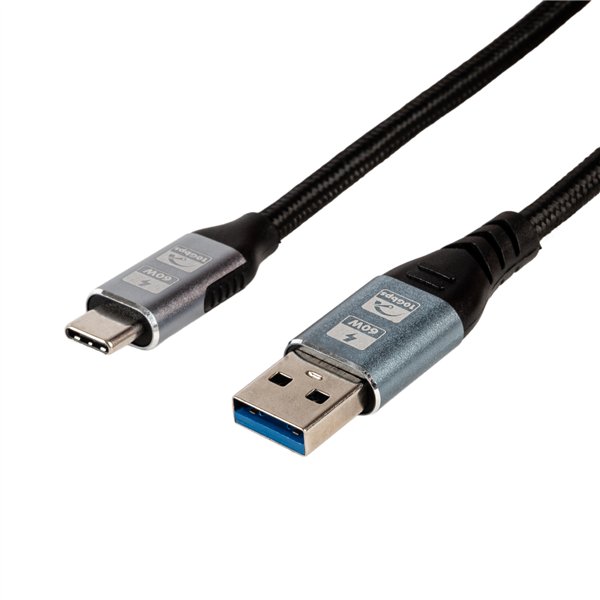 GIZZU-GCPU3C06010G-01-60W-10Gbps-USB-to-Type-C-1m-Cable ANGLED-9175-Edit 1500x1500 GIZZU 60W 10Gbps USB to Type-C 2m Cable