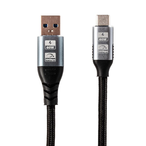 GIZZU-GCPU3C06010G-01-60W-10Gbps-USB-to-Type-C-1m-Cable TOP-9174-Edit 1500x1500 GIZZU 60W 10Gbps USB to Type-C 2m Cable