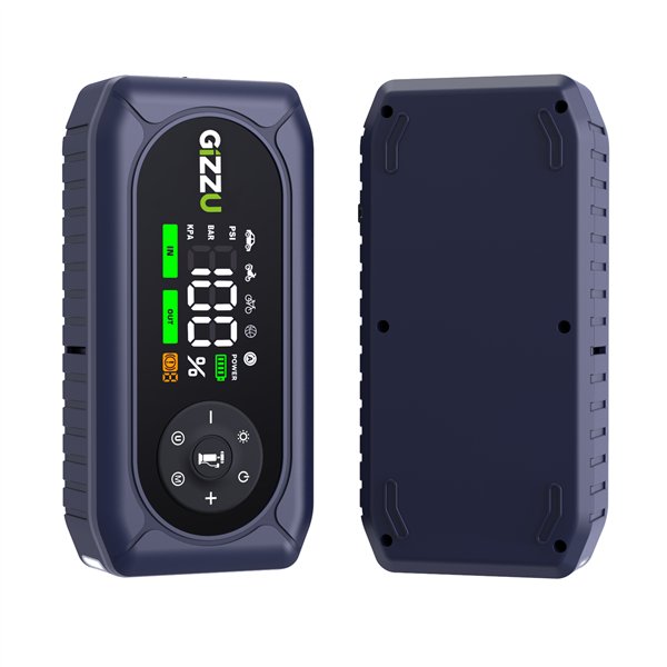 Gizzu 4-in-1 Jump Starter and Air Compressor