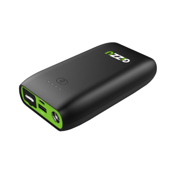 GJS10000 wr 01a GIZZU 1000A Jump Starter 10400mAh - Black
