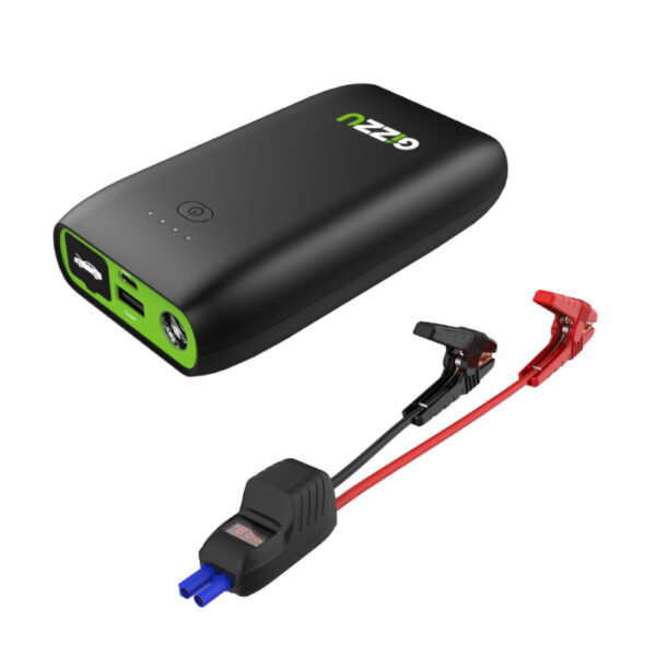 GJS10000 wr 01b GIZZU 1000A Jump Starter 10400mAh - Black