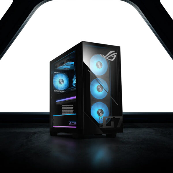 Asus ROG GM700 AMD Ryzen 7 9800X3D Gaming PC | RX 9060 XT | 16GB DDR5 | 2TB SSD | Win 11 Home