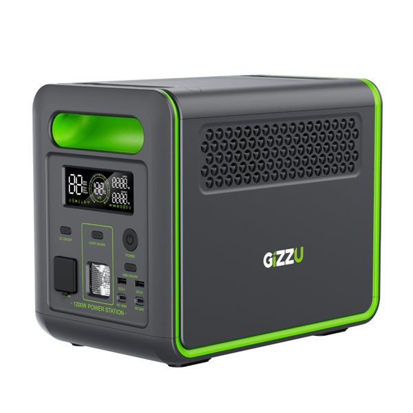 GPS1000U wr 01m GIZZU HERO MAX 1024WH/1000W UPS Power Station