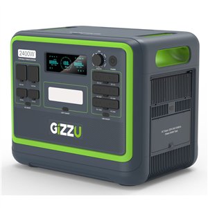 GPS2000UV2 Gizzu Hero Pro 2048Wh2400W UPS Power Sta wr 01-1 Gizzu Hero Pro 2048Wh/2400W UPS Power Station With App