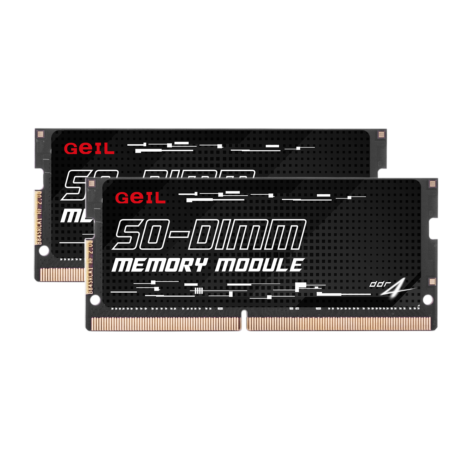 GS416GB3200C22DC GeIL-Pristine-16GB8GB-x-2-DDR4-3200MHz-Notebook-Memory-Kit-Black wr 01 GeIL Pristine 16GB(8GB x 2) DDR4 3200MHz Notebook Memory Kit
