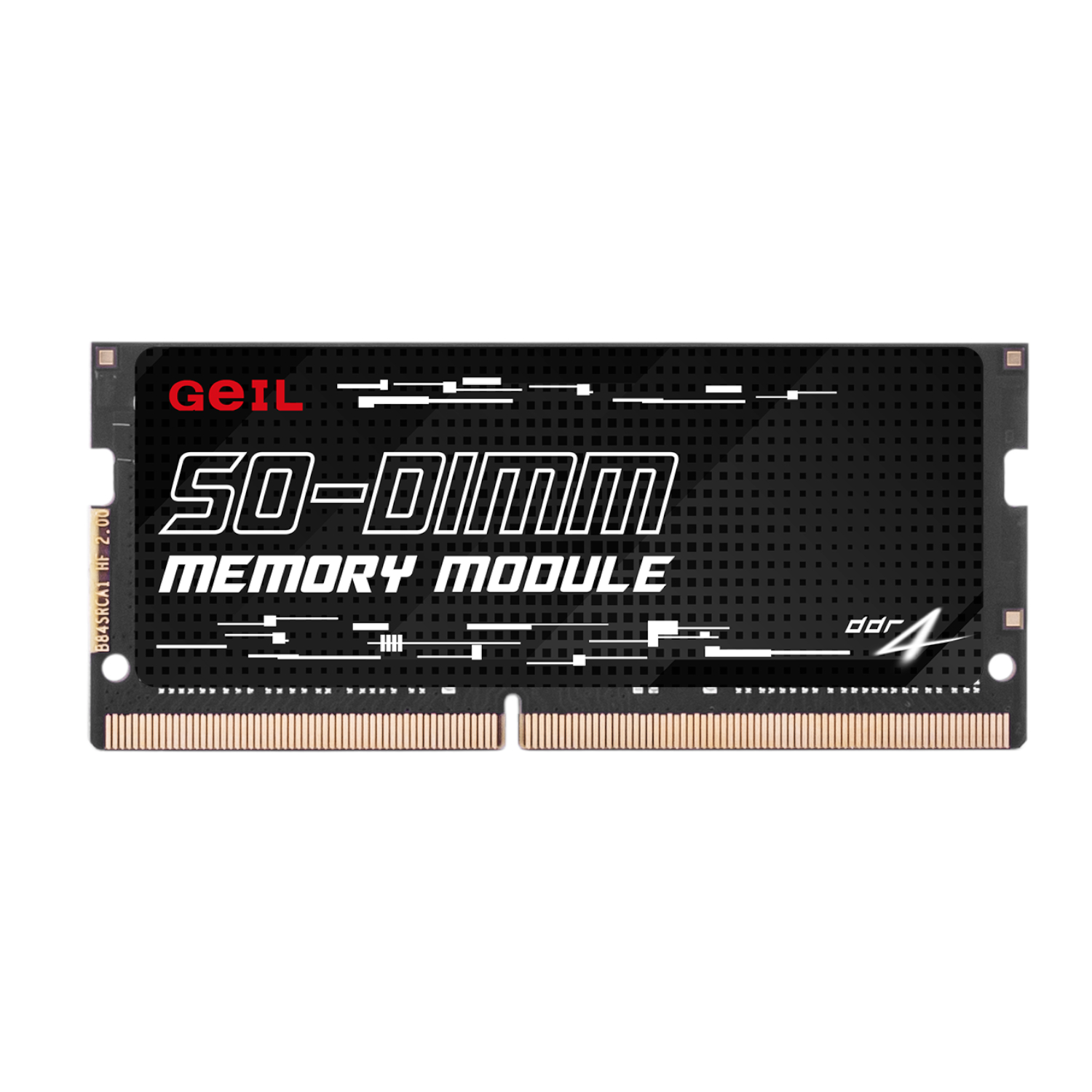 GS48GB3200C22SC GeIL-Pristine-8GB-DDR4-3200MHz-Notebook-Memory-Black wr 01 GeIL Pristine 8GB DDR4 3200MHz Notebook Memory