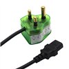 GSPIEC1 wr 02a Gizzu Surge Protector 10A Kettle Plug Cable 1.5M
