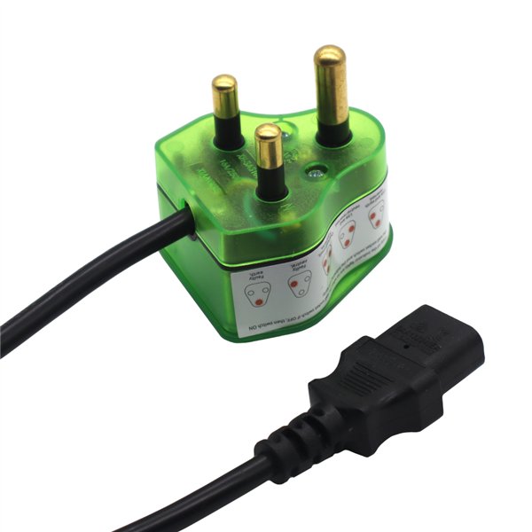 GSPIEC1 wr 02a Gizzu Surge Protector 10A Kettle Plug Cable 1.5M