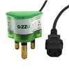 GSPIEC1 wr 03a Gizzu Surge Protector 10A Kettle Plug Cable 1.5M