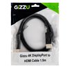Gizzu-4K60Hz-DisplayPort-to-HDMI-Cable-1.5m wr 04 Gizzu 4K60Hz DisplayPort to HDMI Cable 1.5m