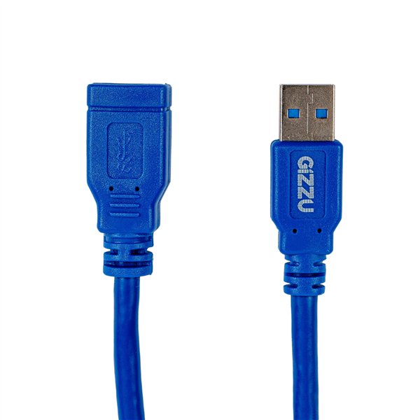 Gizzu-USB-3.0-Extension-Cable-5m wr 02 Gizzu USB 3.0 Extension Cable 5m - Blue