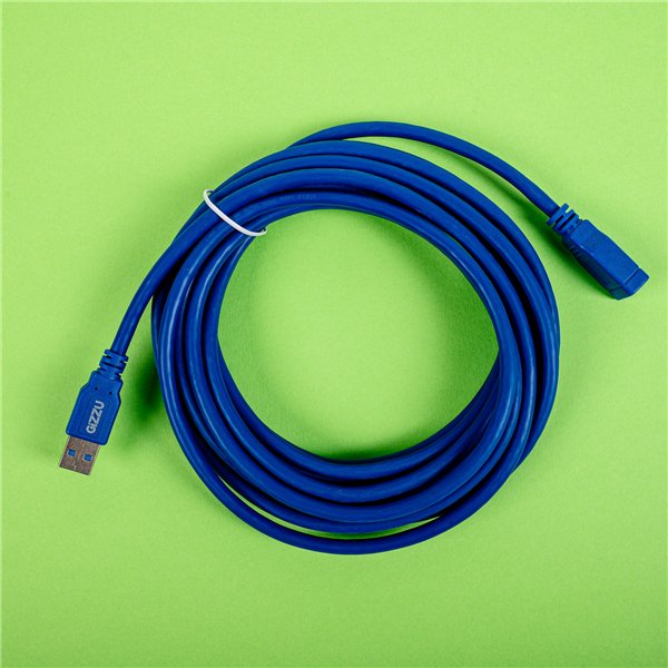 Gizzu-USB-3.0-Extension-Cable-5m wr 05 Gizzu USB 3.0 Extension Cable 5m - Blue