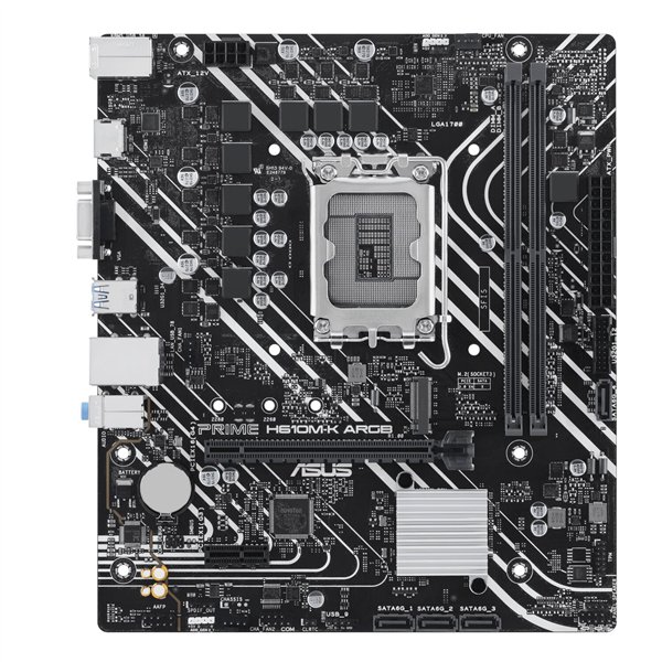 H610M-R-D5-WR-02 Asus PRIME H610M-R DDR5 LGA1700 Micro-ATX Motherboard