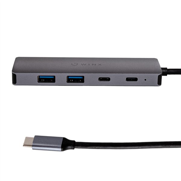 HB110-wr-01 WINX CONNECT Essential 5-in-1 Type-C Hub