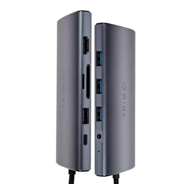 HB112-wr-01a WINX CONNECT MAX 11-in-1 Type-C Hub