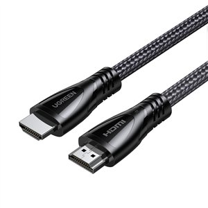 HD140-80403 UGreen-HDMI-2.1-Male-to-Male-Cable-2M wr 01a UGREEN HDMI 2.1 Male to Male Cable 2M (8K@60Hz | 4K@120Hz) – Black
