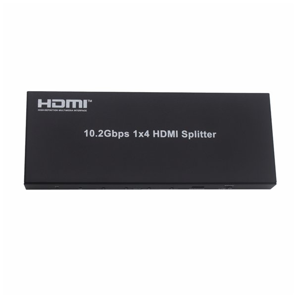 HDC-SP914CN wr 02 HDCVT 1x4 HDMI 1.4 Splitter 4K with EDID Management