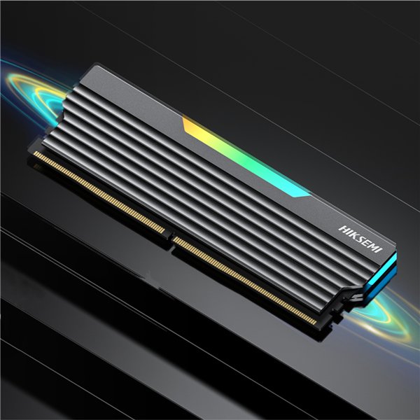 HIKSEMI HSC416U36C4-16G wr 04a HIKSEMI Future RGB 16GB 3600MHz DDR4 UDIMM Gaming Memory – Black