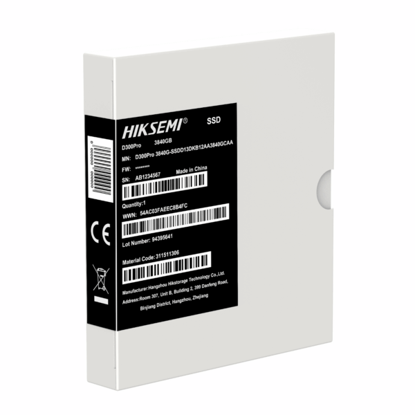 Hiksemi D300 PRO Tantalum Capacitor 3840GB SATA III Enterprise SSD