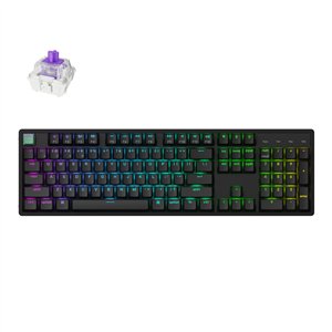 Keychron K10 HE 100% Hot-Swap Gateron Dbl-Rail Nebula Switch RGB Wireless Keyboard - Black