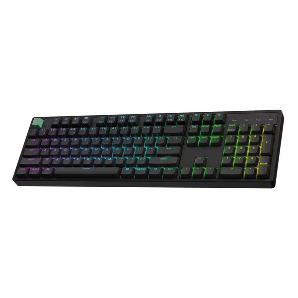 Keychron K10 HE 100% Hot-Swap Gateron Dbl-Rail Nebula Switch RGB Wireless Keyboard - Black