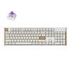 Keychron K10 HE Special Edition Full-size Hot-Swap Gateron Dbl-Rail Nebula Switch RGB Wireless Keyboard - White (Wood + Al)