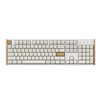 Keychron K10 HE Special Edition Full-size Hot-Swap Gateron Dbl-Rail Nebula Switch RGB Wireless Keyboard - White (Wood + Al)